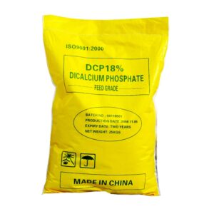 Bulk supplier of Dicalcium Phosphate (DCP) 18% for animal feed. Premium phosphorus & calcium source for poultry, swine & ruminant nutrition. Competitive wholesale & export pricing.