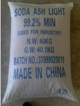 Bulk supplier of Soda Ash Light 99% for chemical synthesis, detergents & food processing. Fast-dissolving, fine-grade sodium carbonate for industry.